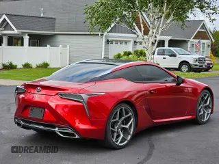 2018 Lexus LC 500h z VIN JTHHP5AY6JA004371, wystawiony jako Copart lot #44732925 z przebiegiem 40 331 mil mil oraz Szkody całkowita. Historia ofert i sprzedaży dostępna na DreamBid. Obrazek 4.