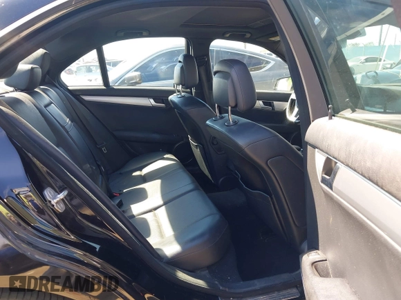2012 Mercedes-Benz C-Class C 250 Sport with VIN WDDGF4HB4CA644826, listed as a IAAI auction lot 41838602 with 144,769 mi miles. Bid and sale history available at carsss.com. Image 8.