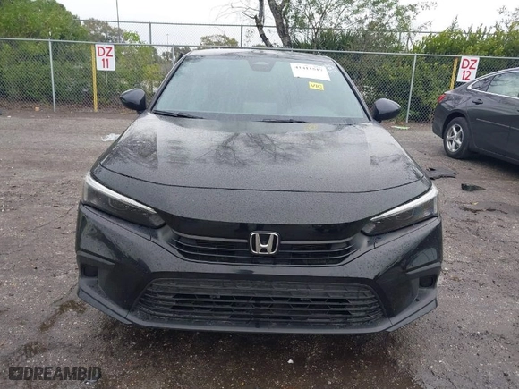 2024 Honda Civic Sedan Sport with VIN 2HGFE2F54RH547213, listed as a IAAI auction lot 41411517 with 10,438 mi miles. Bid and sale history available at carsss.com. Image 13.