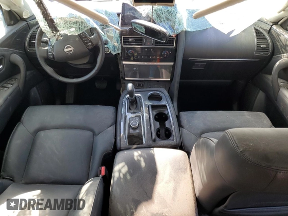 2024 Nissan Armada SV with VIN JN8AY2AC9R9197202, listed as a Copart auction lot 53439815 with 0 mi miles and Non Repairable. Bid and sale history available at carsss.com. Image 8.