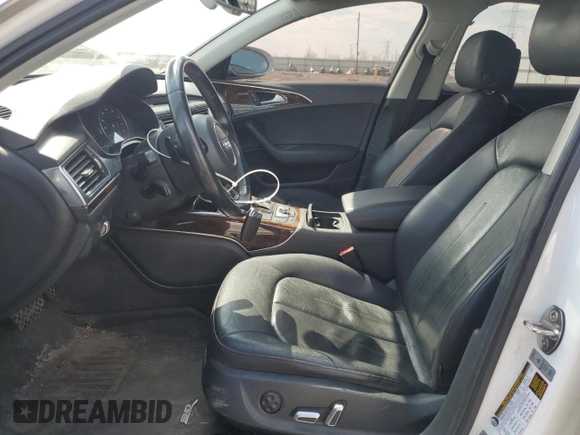 2016 Audi A6 Premium Plus with VIN WAUFGAFC3GN003126, listed as a Copart auction lot 52024885 with 146,152 mi miles and Salvage Title. Bid and sale history available at DreamBid. Image 7.