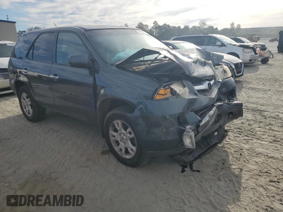 2004 Acura MDX Touring Pkg w/Navigation with VIN 2HNYD18874H525317, listed as a Copart auction lot 70289964 with 217,670 mi miles and Salvage Title. Bid and sale history available at carsss.com. Image 4.