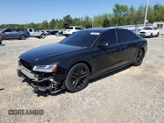2017 Audi A8 z VIN WAU44AFD0HN021139, wystawiony jako Copart lot #52376435 z przebiegiem 82 147 mil mil oraz Szkoda całkowita • Salvage title. Historia ofert i sprzedaży dostępna na DreamBid. Obrazek 1.