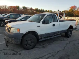 2008 Ford F-150 XL with VIN 1FTRF14V38KD28272, listed as a Copart auction lot 79881434 with 160,773 mi miles and Non Repairable. Bid and sale history available at carsss.com. Image 1.