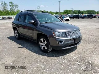 2017 Jeep Compass High Altitude with VIN 1C4NJDEB7HD177122, listed as a Copart auction lot 60293295 with 115,564 mi miles and Salvage title. Bid and sale history available at DreamBid. Image 14.