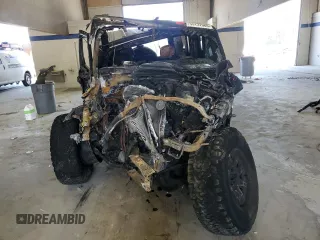 2021 Jeep Wrangler Unlimited Willys with VIN 1C4HJXDM3MW547787, listed as a Copart auction lot 55132965 with Not provided miles and Salvage title. Bid and sale history available at DreamBid. Image 5.