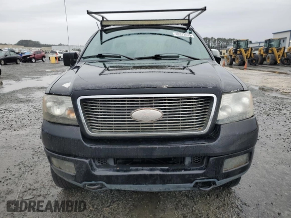 2004 Ford F-150 XL with VIN 1FTRF14574NB38189, listed as a Copart auction lot 48372435 with 273,991 mi miles and Salvage Title. Bid and sale history available at DreamBid. Image 5.