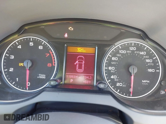 2011 Audi Q5 Premium Plus with VIN WA1LFAFP9BA086938, listed as a IAAI auction lot 42032036 with 118,684 mi miles and . Bid and sale history available at DreamBid. Image 7.