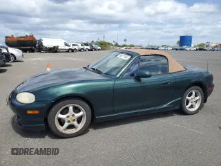 2000 Mazda MX-5 Miata z VIN JM1NB3535Y0145700, wystawiony jako Copart lot #59627165 z przebiegiem 69 505 mil mil oraz Czysty tytuł • Clean title. Historia ofert i sprzedaży dostępna na DreamBid. Obrazek 1.