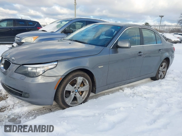 2008 BMW 5 Series 528xi with VIN WBANV135X8CZ56114, listed as a IAAI auction lot 41173831 with 164,839 mi miles and . Bid and sale history available at carsss.com. Image 2.