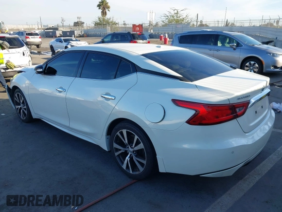 2017 Nissan Maxima SV with VIN 1N4AA6AP4HC399690, listed as a IAAI auction lot 41325776 with 82,468 mi miles and . Bid and sale history available at DreamBid. Image 3.