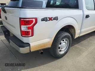 2018 Ford F-150 XL with VIN 1FTEW1E57JKD47331, listed as a IAAI auction lot 42000277 with 126,992 mi miles. Bid and sale history available at carsss.com. Image 1.