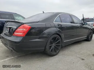 2007 Mercedes-Benz S-Class 5.5L V8 with VIN WDDNG71XX7A055829, listed as a Copart auction lot 53868385 with 178,037 mi miles and Clean Title. Bid and sale history available at carsss.com. Image 3.