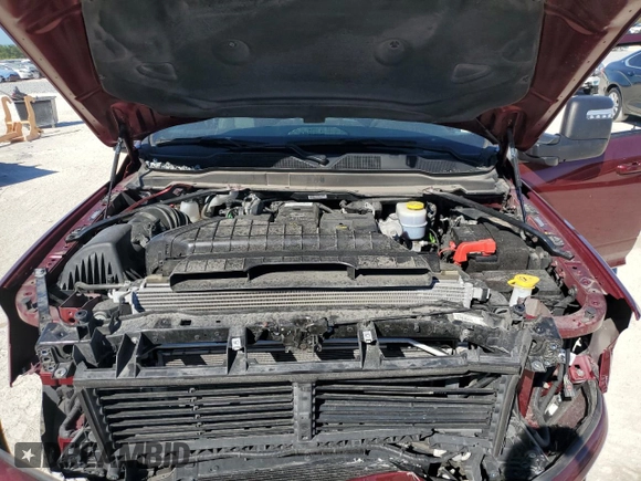 2023 Ram 2500 Big Horn with VIN 3C6UR5DL3PG647496, listed as a Copart auction lot 49415815 with 48,269 mi miles and Salvage Title. Bid and sale history available at carsss.com. Image 11.