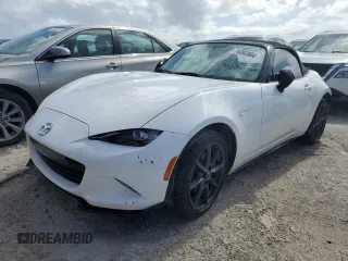 2017 Mazda MX-5 Miata Club with VIN JM1NDAC73H0124123, listed as a Copart auction lot 76392804 with 19,535 mi miles and Non repairable. Bid and sale history available at DreamBid. Image 1.