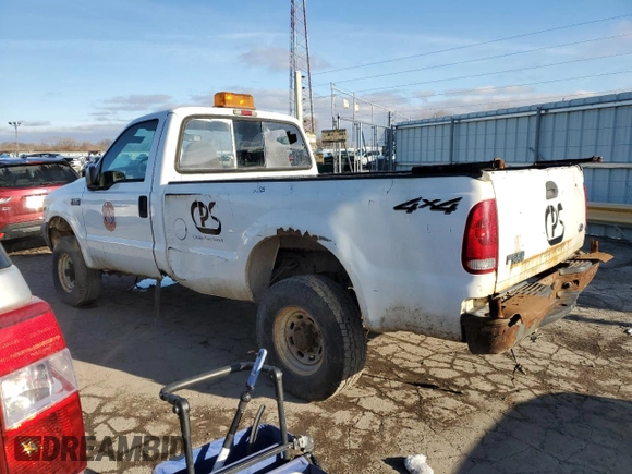 2002 Ford F-250 XL с VIN 1FTNF21L92EA29480, выставлен на аукционе Copart как лот 43994685 с пробегом Не указан миль и Чистый • Clean title. История ставок и продаж доступна на DreamBid. Изображение 2.