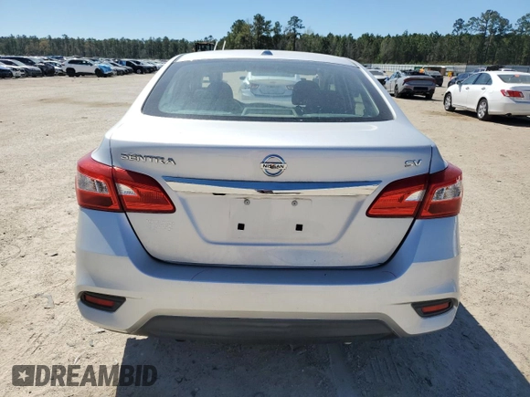 2019 Nissan Sentra SV with VIN 3N1AB7AP6KL625546, listed as a Copart auction lot 50259225 with Not Provided miles and Salvage Title. Bid and sale history available at DreamBid. Image 6.