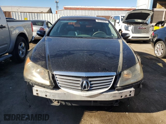 2006 Acura RL with VIN JH4KB16566C006869, listed as a Copart auction lot 50786035 with 139,756 mi miles and Salvage title. Bid and sale history available at DreamBid. Image 5.