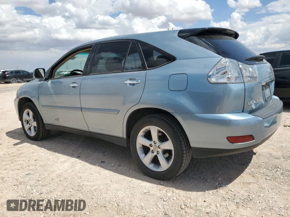 2008 Lexus RX 350 with VIN 2T2GK31U08C055489, listed as a Copart auction lot 55940315 with 239,013 mi miles and Salvage Title. Bid and sale history available at DreamBid. Image 2.