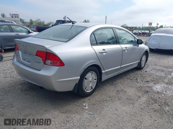 2007 Honda Civic with VIN JHMFA36267S028464, listed as a IAAI auction lot 42215413 with 121,682 mi miles and . Bid and sale history available at DreamBid. Image 4.