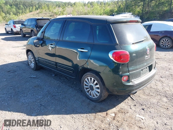 2017 FIAT 500L Pop with VIN ZFBCFAAH5HZ039425, listed as a IAAI auction lot 42013167 with 137,816 mi miles. Bid and sale history available at carsss.com. Image 3.