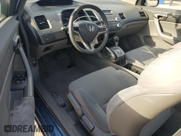 2009 Honda Civic Cpe LX with VIN 2HGFG126X9H518009, listed as a Copart auction lot 62958804 with 62,229 mi miles and Salvage Title. Bid and sale history available at carsss.com. Image 8.