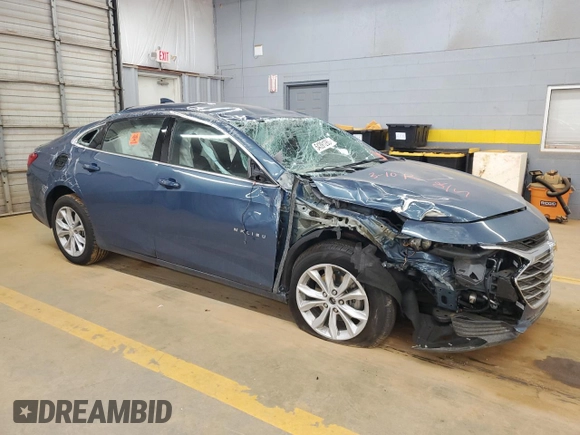 2025 Chevrolet Malibu LT with VIN 1G1ZD5ST1SF131088, listed as a Copart auction lot 54391285 with Not Provided miles and Non Repairable. Bid and sale history available at DreamBid. Image 4.