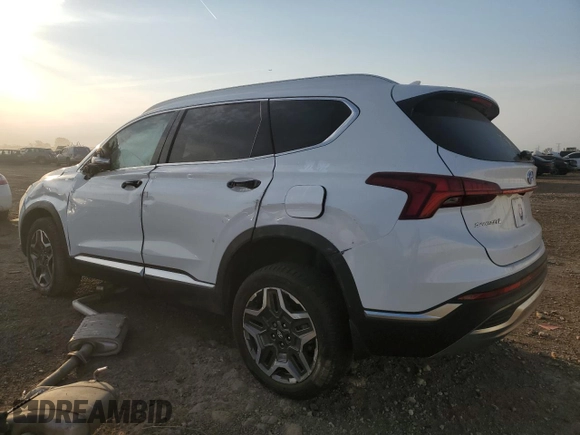 2022 Hyundai Santa Fe Hybrid Limited with VIN KM8S5DA15NU016795, listed as a Copart auction lot 75562994 with 0 mi miles and Salvage Title. Bid and sale history available at carsss.com. Image 2.