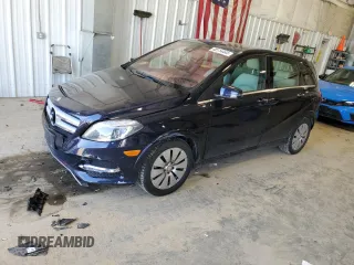 2017 Mercedes-Benz B Electric Drive with VIN WDDVP9AB0HJ014109, listed as a Copart auction lot 48114445 with 33,424 mi miles and Salvage Title. Bid and sale history available at DreamBid. Image 1.