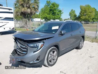 2021 GMC Terrain SLT z VIN 3GKALPEV7ML316534, wystawiony jako IAAI lot #41844920 z przebiegiem 37 725 mil mil oraz . Historia ofert i sprzedaży dostępna na DreamBid. Obrazek 2.