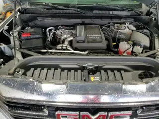 2023 GMC Sierra 1500 AT4 with VIN 1GTUUEE83PZ323630, listed as a Copart auction lot 65371255 with 15,886 mi miles and Salvage title. Bid and sale history available at DreamBid. Image 13.
