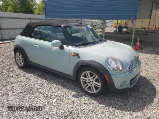 2012 MINI Convertible with VIN WMWZN3C5XCT134595, listed as a Copart auction lot 52752455 with 145,915 mi miles and Clean Title. Bid and sale history available at DreamBid. Image 4.