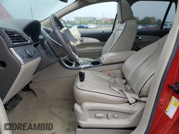2011 Lincoln MKX z VIN 2LMDJ8JK1BBJ11607, wystawiony jako Copart lot #57126765 z przebiegiem 75 940 mil mil oraz Szkoda całkowita • Salvage title. Historia ofert i sprzedaży dostępna na DreamBid. Obrazek 7.