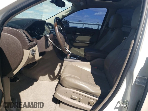 2015 GMC Acadia Denali with VIN 1GKKVTKD5FJ182572, listed as a Copart auction lot 52344115 with 109,180 mi miles and Salvage Title. Bid and sale history available at carsss.com. Image 7.