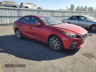 2015 Mazda 3 S Touring with VIN JM1BM1V31F1265180, listed as a Copart auction lot 78987154 with 99,208 mi miles and Salvage Title. Bid and sale history available at DreamBid. Image 4.