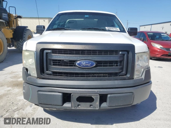 2014 Ford F-150 XL with VIN 1FTMF1CM4EKD33317, listed as a Copart auction lot 50059765 with 188,709 mi miles and Salvage title. Bid and sale history available at DreamBid. Image 5.