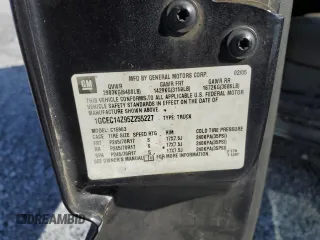 2005 Chevrolet Silverado 1500 Work Truck with VIN 1GCEC14Z95Z255227, listed as a Copart auction lot 46175915 with 144,609 mi miles and Salvage Title. Bid and sale history available at carsss.com. Image 14.