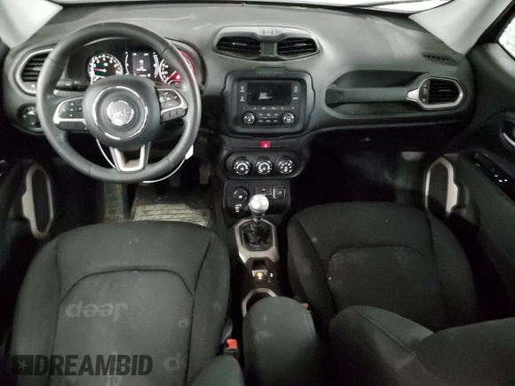 2016 Jeep Renegade Sport with VIN ZACCJBAW7GPD99051, listed as a Copart auction lot 45063355 with 142,487 mi miles and Salvage Title. Bid and sale history available at DreamBid. Image 8.