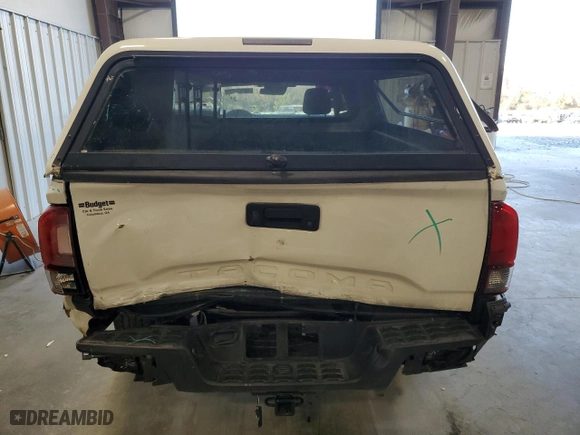 2019 Toyota Tacoma 2WD SR with VIN 5TFRX5GN6KX153364, listed as a Copart auction lot 46701195 with 179,596 mi miles and Salvage Title. Bid and sale history available at carsss.com. Image 6.