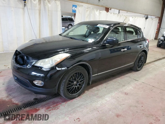 2011 Infiniti EX Journey with VIN JN1AJ0HR4BM850765, listed as a Copart auction lot 80249454 with 129,227 mi miles and Salvage Title. Bid and sale history available at DreamBid. Image 1.