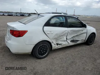 2013 Kia Forte LX with VIN KNAFT4A21D5707350, listed as a Copart auction lot 48399475 with 132,446 mi miles and Salvage Title. Bid and sale history available at carsss.com. Image 3.