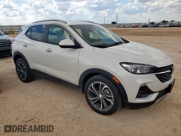 2021 Buick Encore GX Select with VIN KL4MMDSL0MB069411, listed as a Copart auction lot 62784845 with 51,807 mi miles and Salvage title. Bid and sale history available at DreamBid. Image 4.