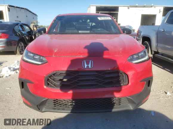 2023 Honda HR-V Sport with VIN 3CZRZ1H56PM720634, listed as a Copart auction lot 82148494 with 55,906 mi miles and Salvage Title. Bid and sale history available at carsss.com. Image 5.
