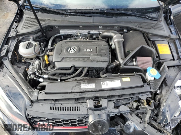 2017 Volkswagen Golf GTI Autobahn with VIN 3VW547AU8HM061459, listed as a Copart auction lot 81270054 with 99,438 mi miles and Salvage Title. Bid and sale history available at carsss.com. Image 11.