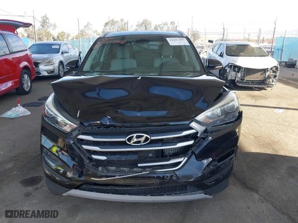 2017 Hyundai Tucson Value with VIN KM8J33A28HU484898, listed as a IAAI auction lot 41847105 with 53,210 mi miles. Bid and sale history available at carsss.com. Image 12.