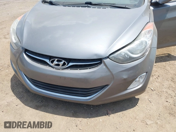 2013 Hyundai Elantra GLS with VIN 5NPDH4AE0DH309679, listed as a IAAI auction lot 42573400 with 173,948 mi miles and . Bid and sale history available at DreamBid. Image 6.