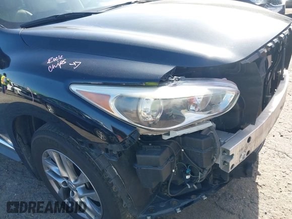 2015 Infiniti QX60 with VIN 5N1AL0MM9FC505692, listed as a IAAI auction lot 42137655 with 162,077 mi miles and . Bid and sale history available at DreamBid. Image 22.