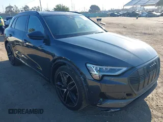 2019 Audi e-tron Prestige with VIN WA1VAAGE6KB016070, listed as a IAAI auction lot 42655490 with 78,384 mi miles and . Bid and sale history available at DreamBid. Image 1.
