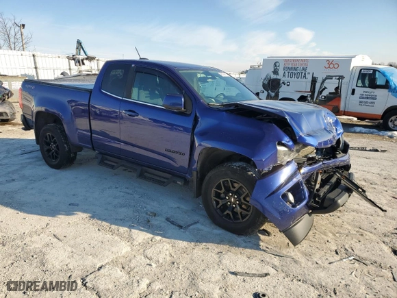 2017 Chevrolet Colorado 4WD LT with VIN 1GCHTCEA8H1240982, listed as a Copart auction lot 42135675 with 114,981 mi miles and Salvage Title. Bid and sale history available at carsss.com. Image 4.