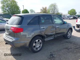 2007 Acura MDX Technology with VIN 2HNYD28487H553568, listed as a IAAI auction lot 42123875 with Not Provided miles and . Bid and sale history available at DreamBid. Image 4.